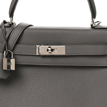 Hermes Togo Kelly Retourne 28 Etain 8 of 11