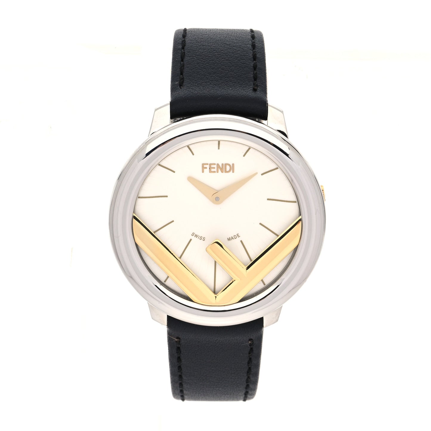 Stainless Steel Calfskin 36mm Run Away Quartz Watch