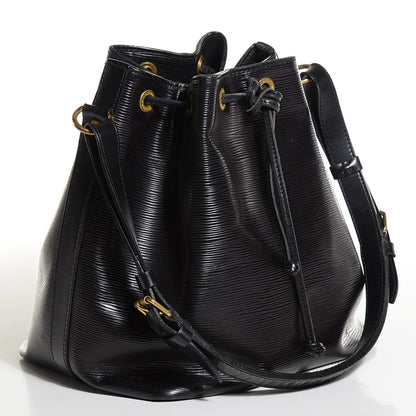 Louis Vuitton Epi Petit Noe Black 3 of 7