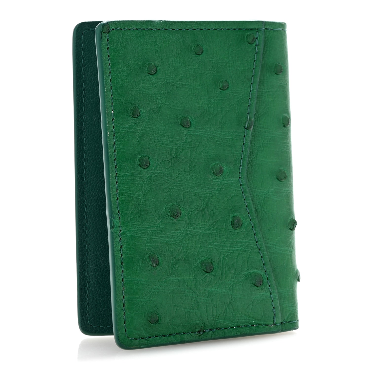 Louis Vuitton Ostrich Pocket Organizer Vert 3 of 7