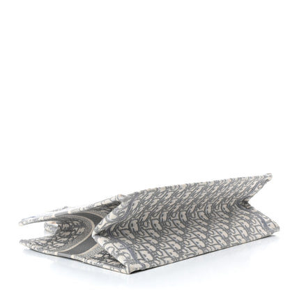 Christian Dior Oblique Medium Book Tote Grey 3 of 7