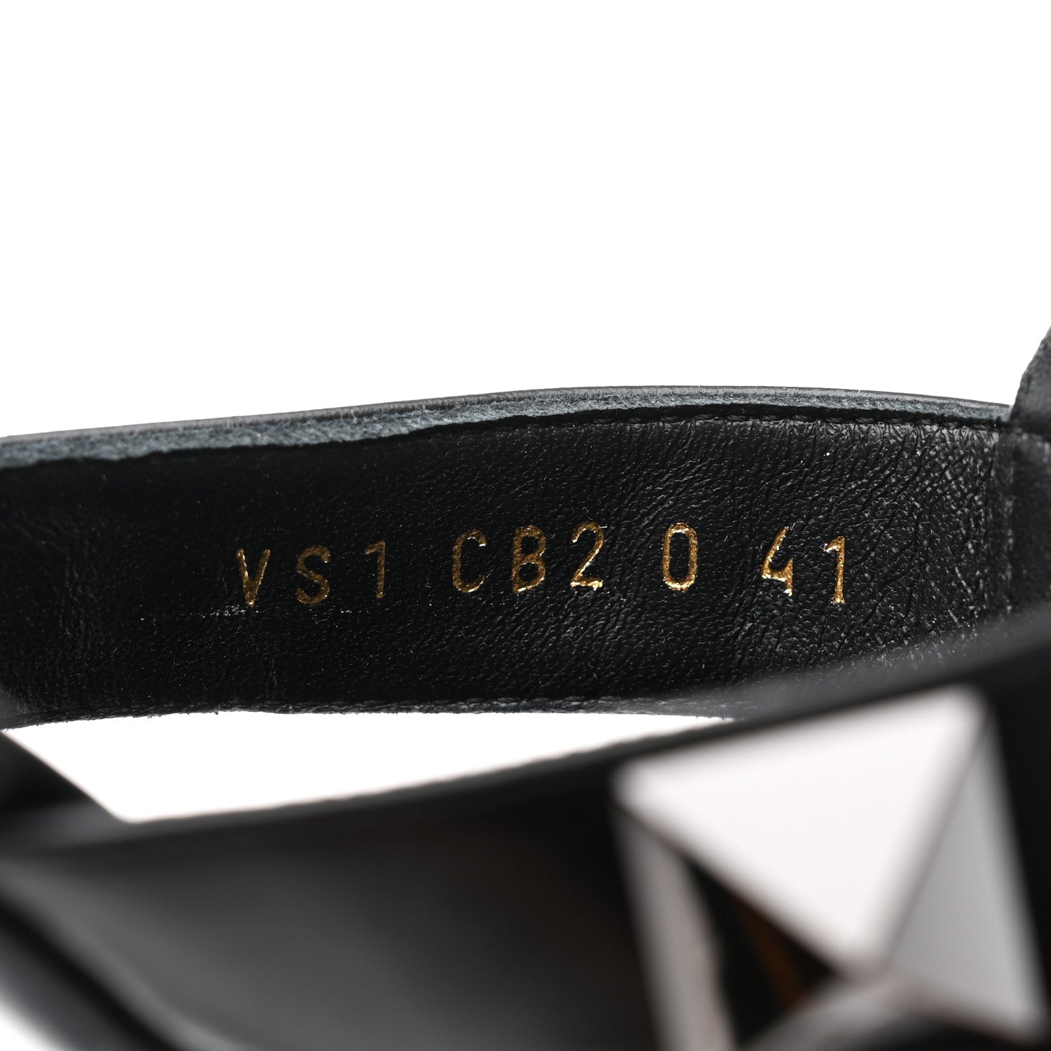 Valentino Garavani Calfskin Monochrome Roman Stud Ankle Strap 80mm Pumps 41 Black 6 of 8