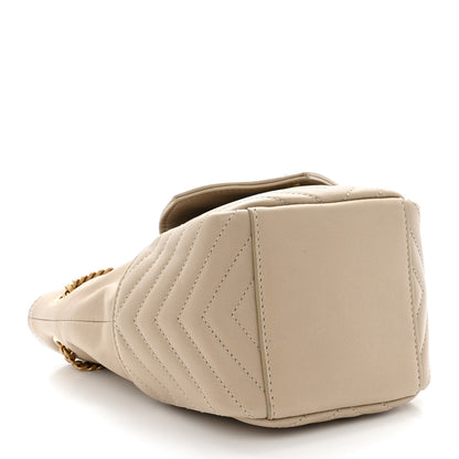Saint Laurent Lambskin Matelasse Monogram Joe Nano Bucket Bag Beige 4 of 10