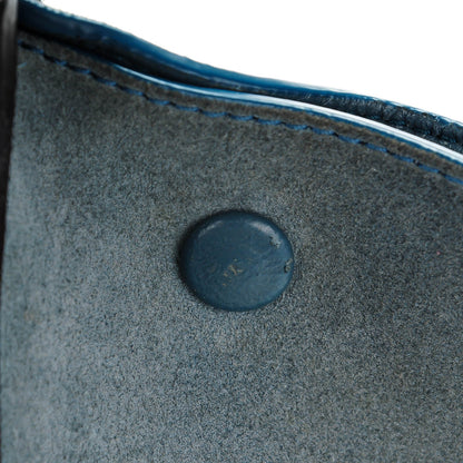 Celine Drummed Calfskin Suede Medium Trapeze Orage 12 of 12