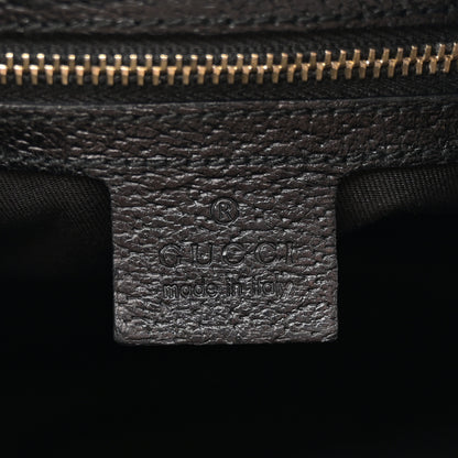 Gucci Monogram Bamboo Medium Top Handle Bag Black 6 of 11