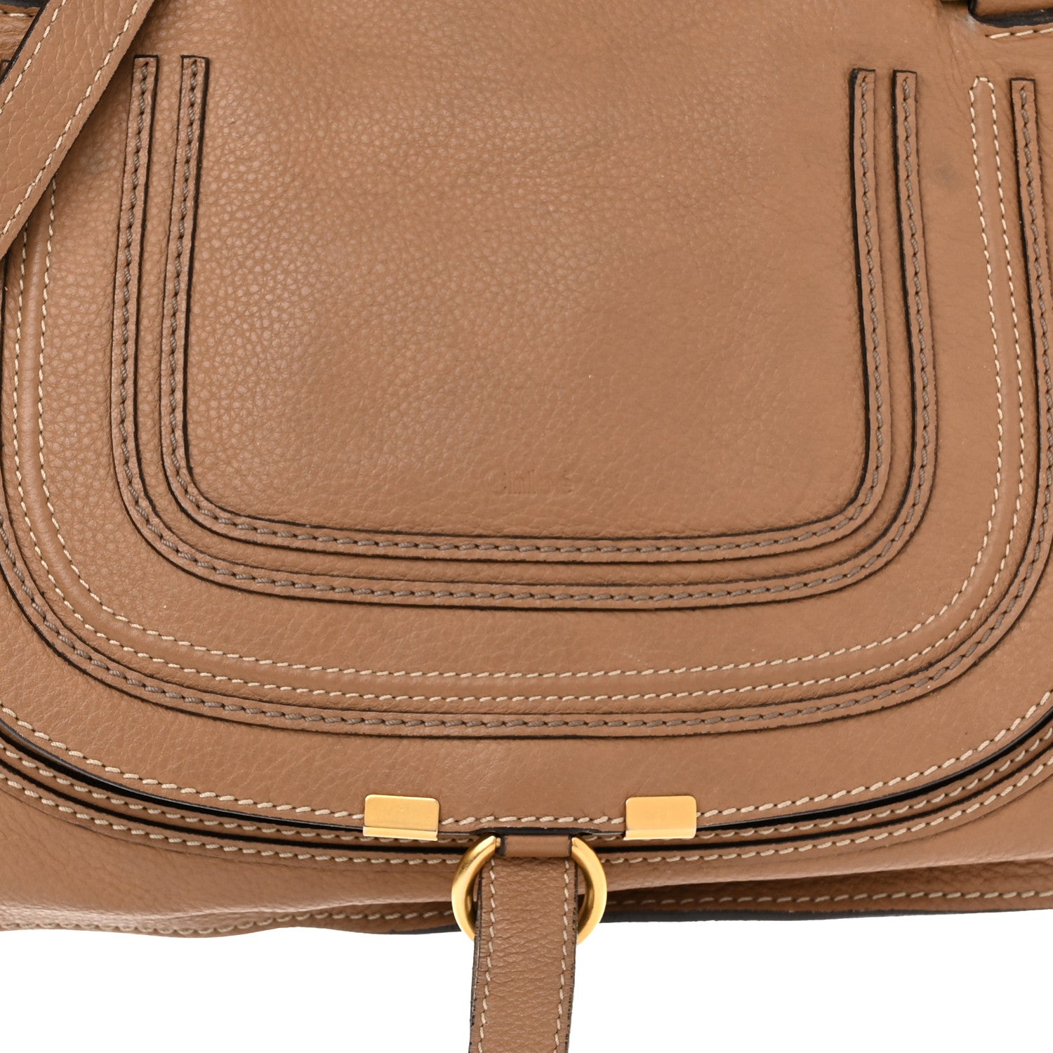 Chloe Calfskin Small Marcie Satchel Nut 8 of 12