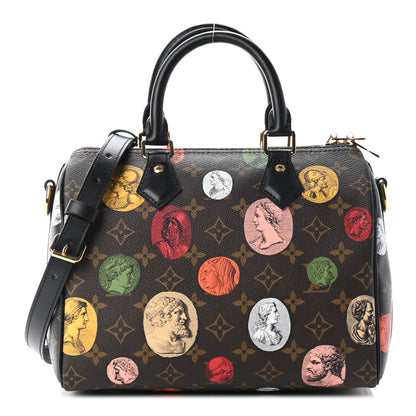 Louis Vuitton X FORNASETTI Monogram Cameo Speedy Bandouliere 25 1 of 8