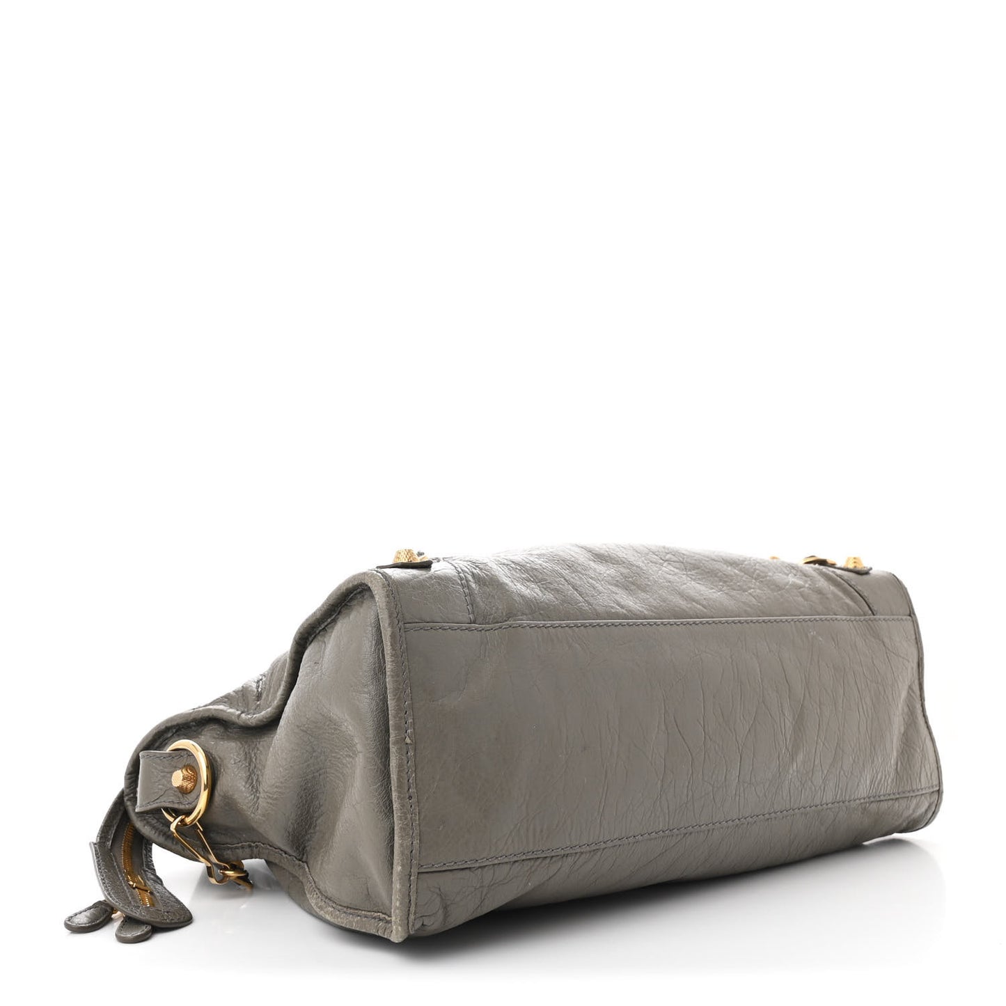 Agneau Giant 12 Gold Hardware City Beige Liege