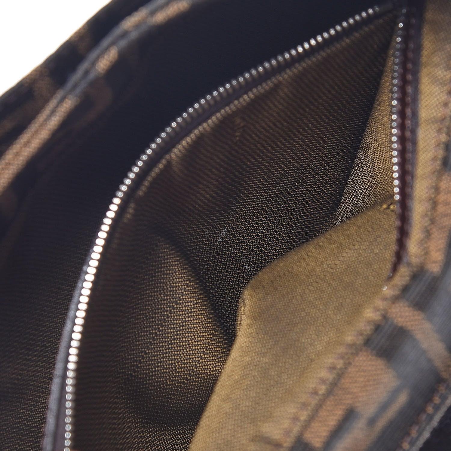 Fendi Zucca Shoulder Bag Tobacco 8 of 10