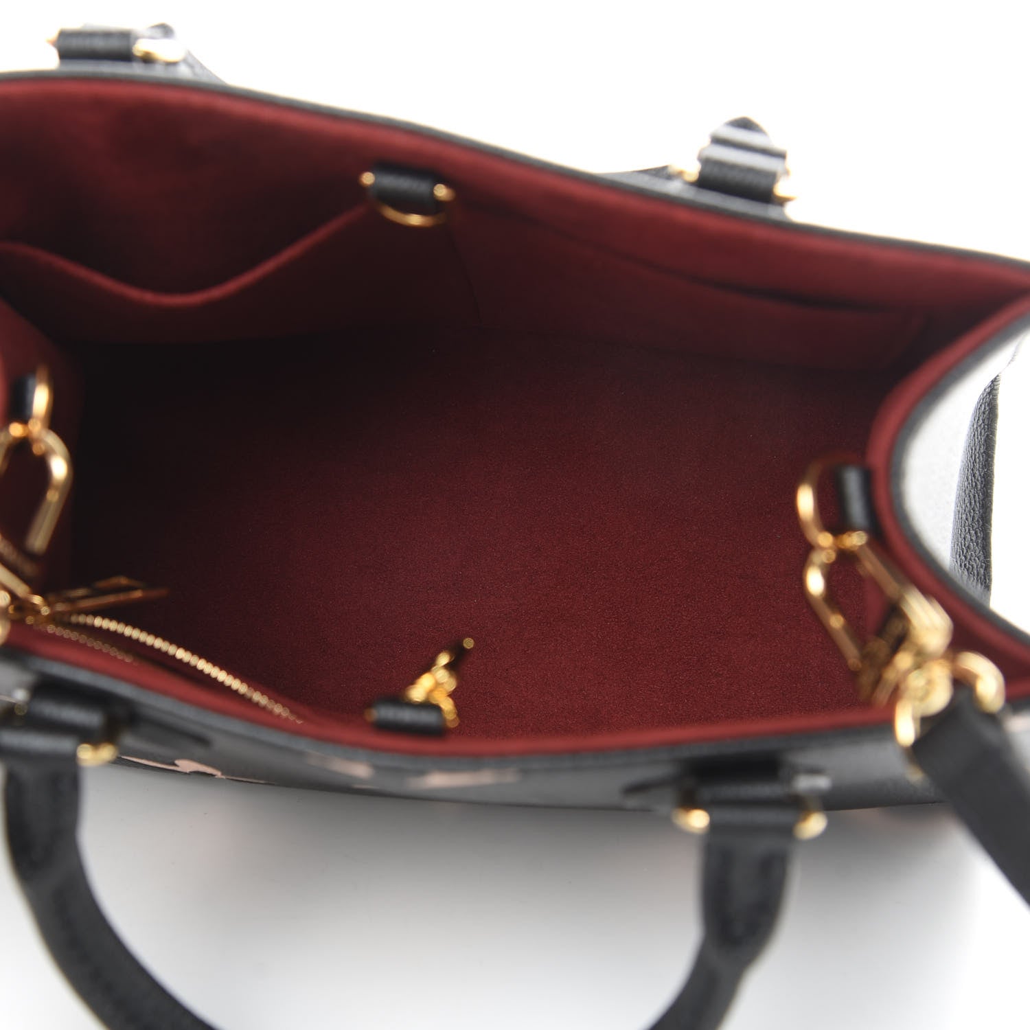 Louis Vuitton Empreinte Monogram Giant Onthego PM Black Beige 5 of 10