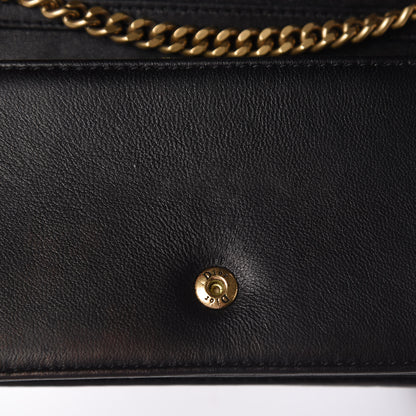 Christian Dior Lambskin Studded Micro Diorama Flap Bag Black 13 of 16