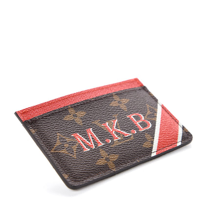 Louis Vuitton Monogram My LV Heritage Card Holder Rouge White 4 of 11