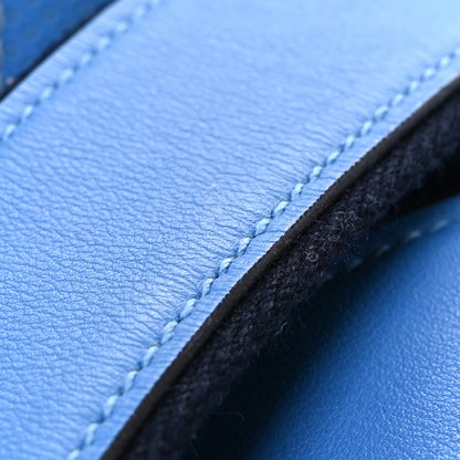 Hermes Veau Swift Mini Sac Berline Bleu Paradis Bleu Saphir 13 of 13