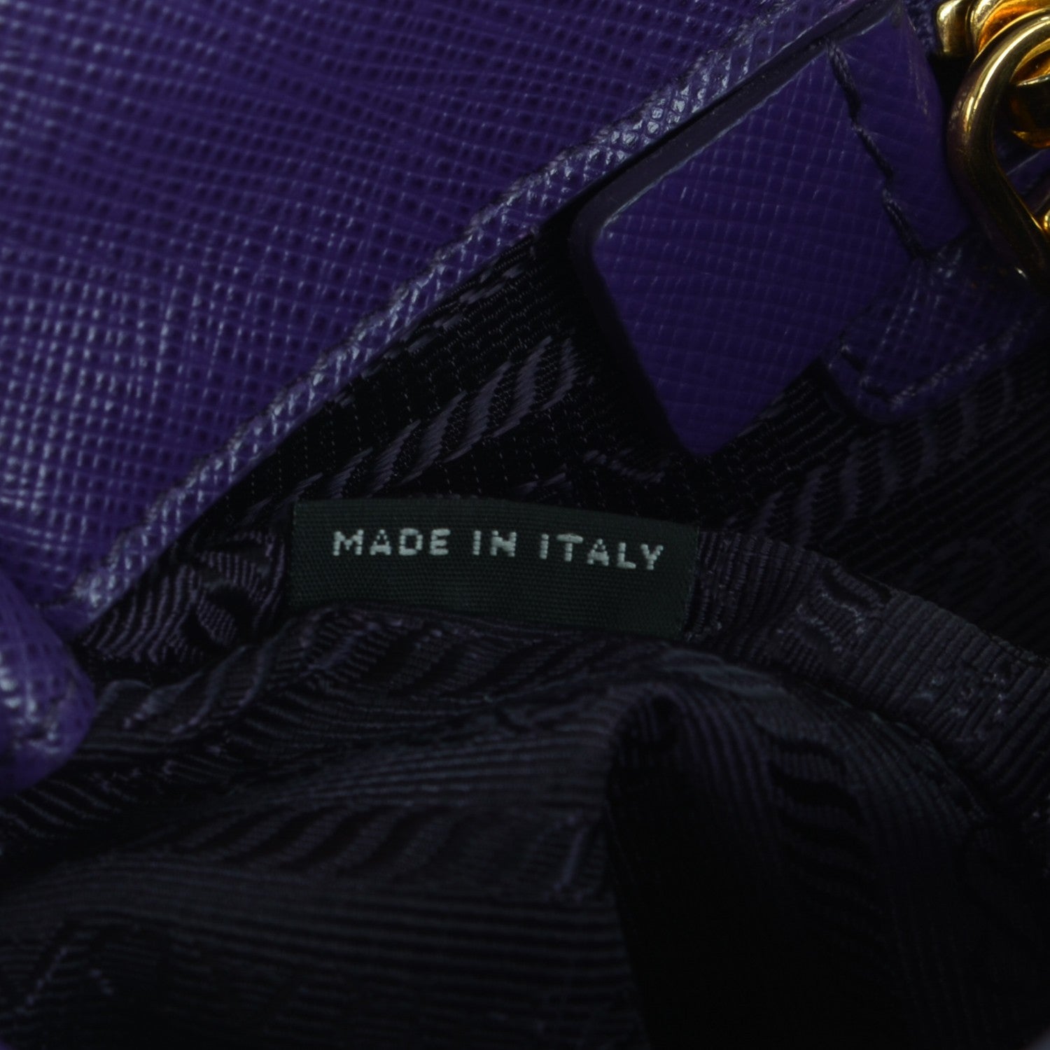 Prada Saffiano Large Galleria Double Zip Tote Viola 7 of 7