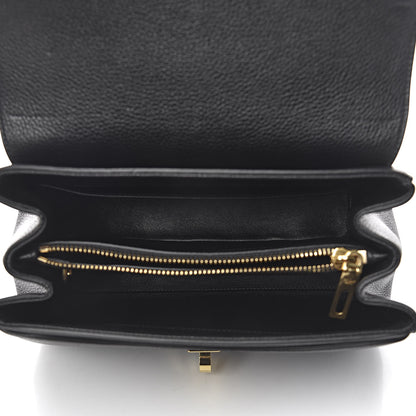 Celine Grained Calfskin Small 16 Top Handle Bag Black 5 of 9