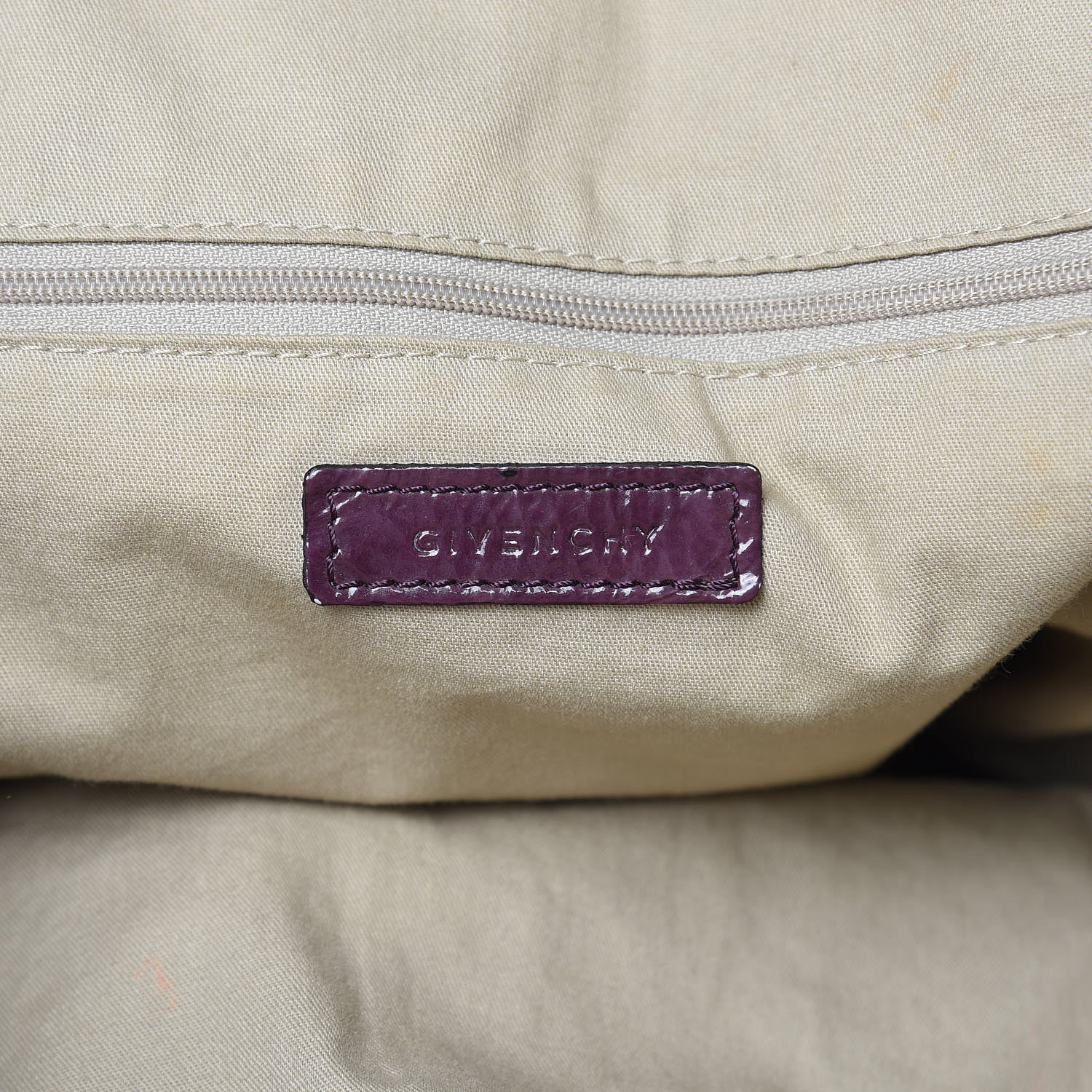 Givenchy Crinkled Patent Large Nightingale Purple 6 of 14