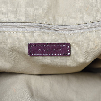 Givenchy Crinkled Patent Large Nightingale Purple 6 of 14