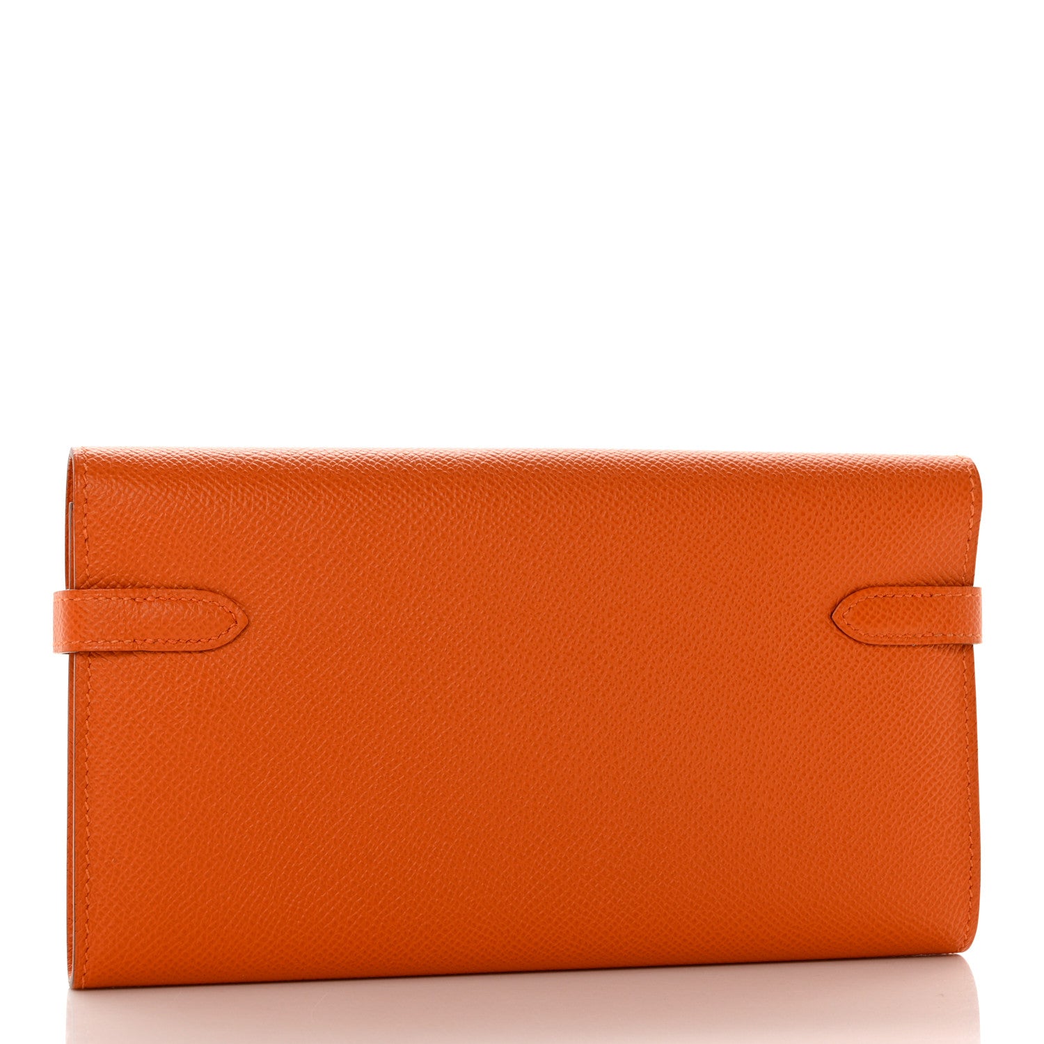 Hermes Epsom Kelly Longue Wallet Orange 3 of 9