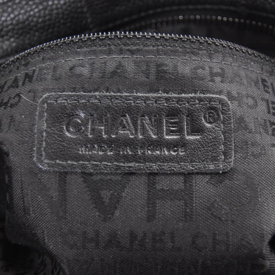 Chanel Caviar Square Stitched Small Handbag Black 6 of 9