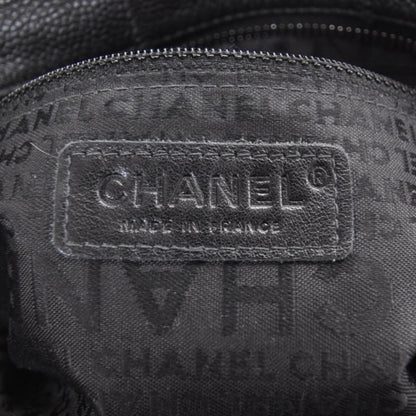 Chanel Caviar Square Stitched Small Handbag Black 6 of 9