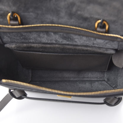 Celine Grained Calfskin Micro Belt Bag Grey 4 of 7