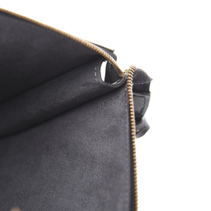 Louis Vuitton Epi Pochette Accessories 24 Black 5 of 10