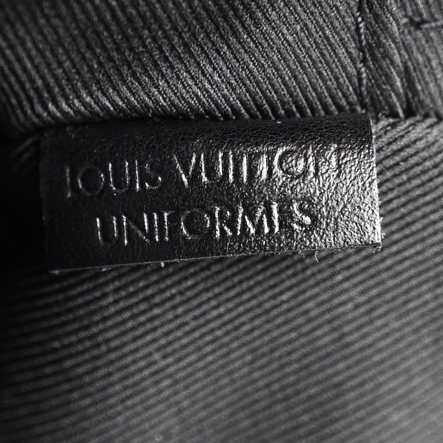 Taurillon Monogram Uniformes Solar Ray Soft Pochette Volga Belt Bag Black