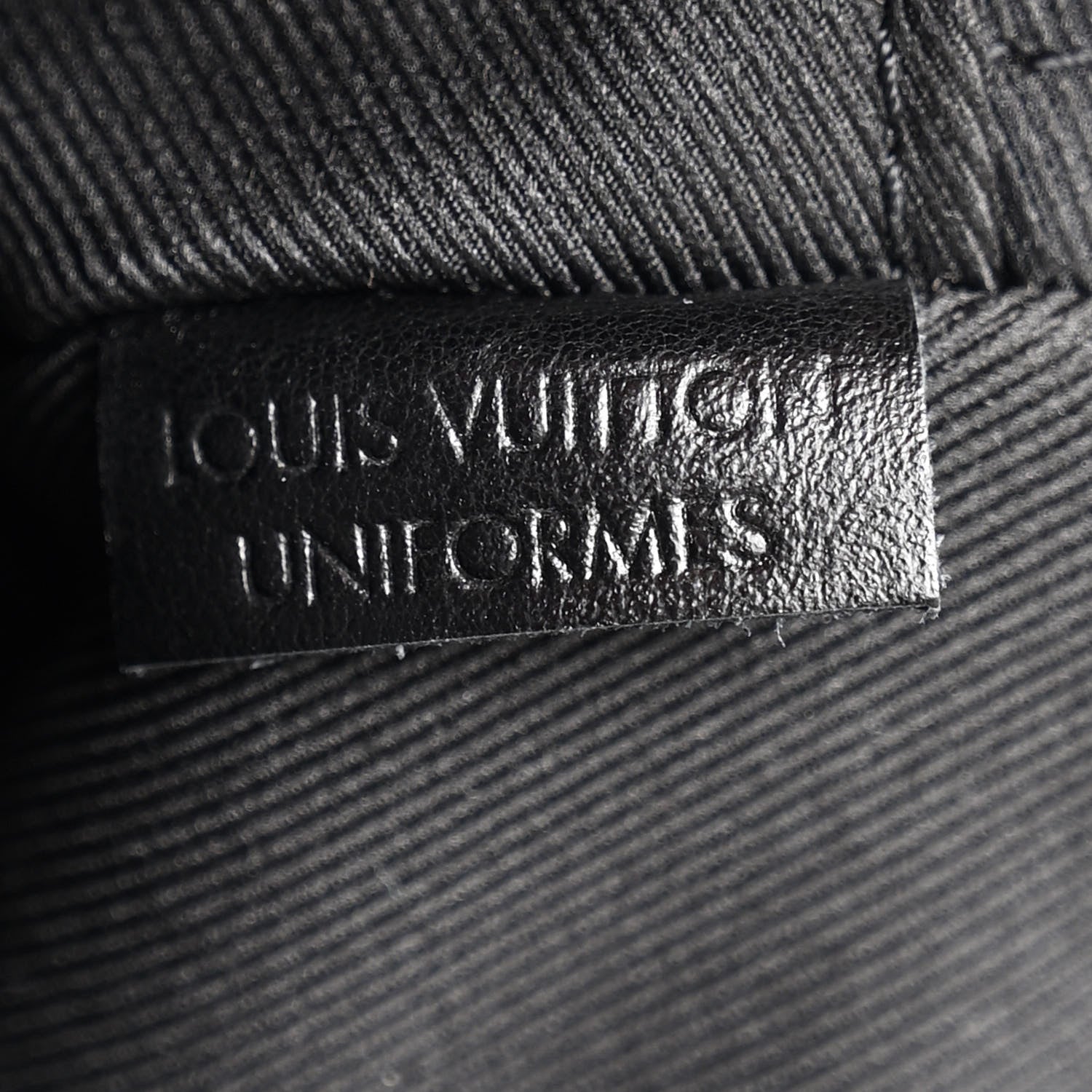 Louis Vuitton Taurillon Monogram Uniformes Solar Ray Soft Pochette Volga Belt Bag Black 6 of 11