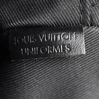 Louis Vuitton Taurillon Monogram Uniformes Solar Ray Soft Pochette Volga Belt Bag Black 6 of 11