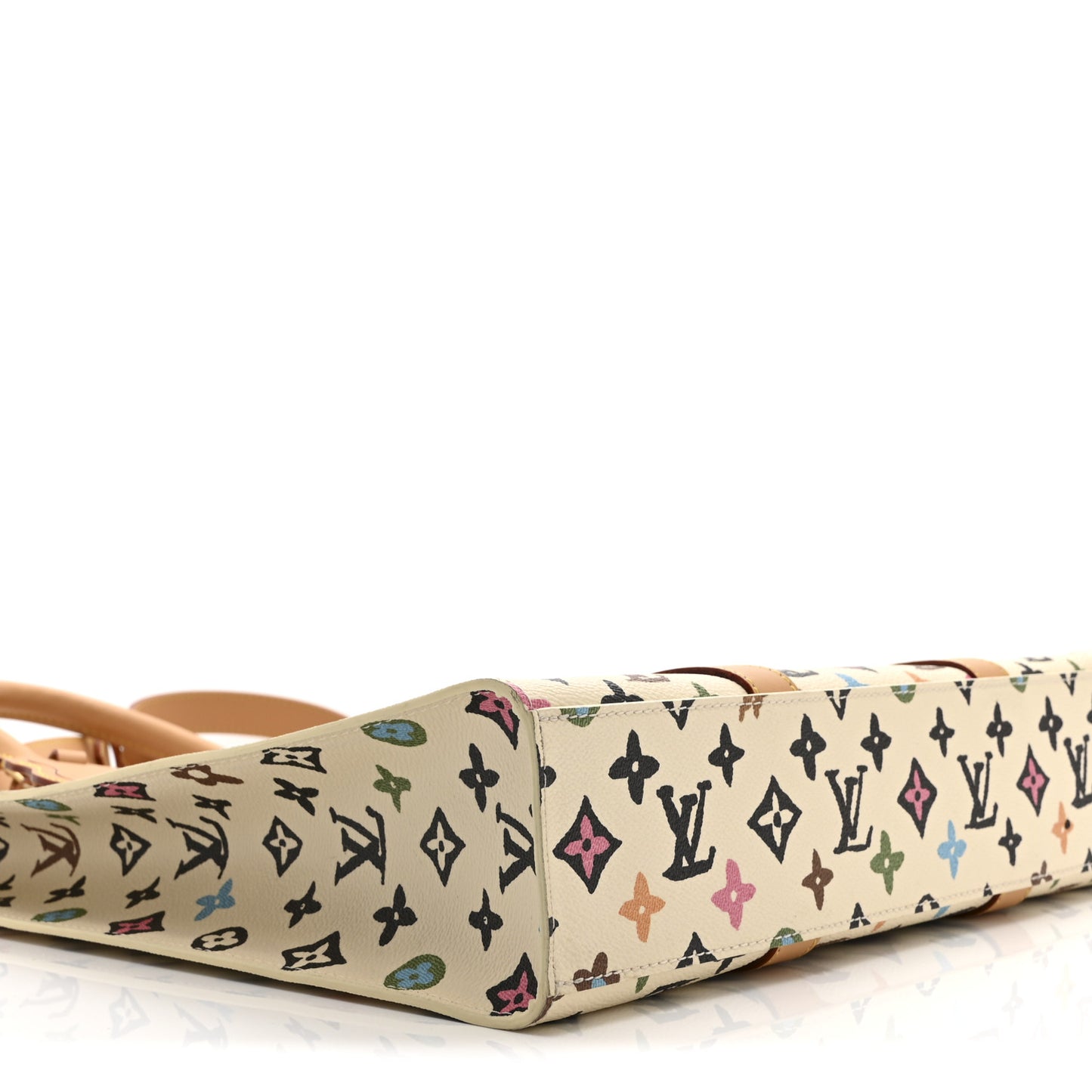 Monogram Craggy Sac Plat Vanilla