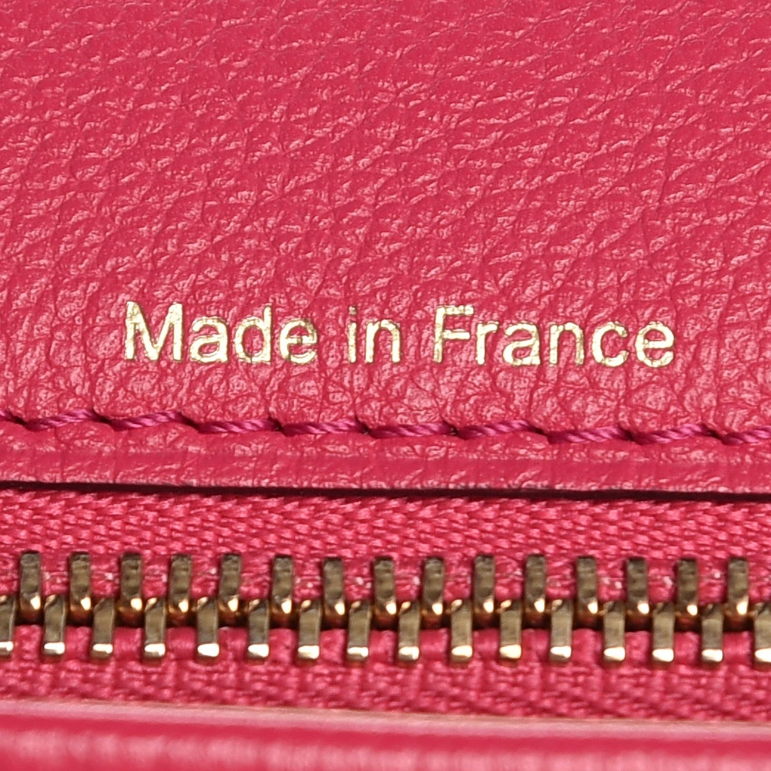 Delvaux Grained Calfskin GM Brillant Satchel Fuchsia 8 of 14