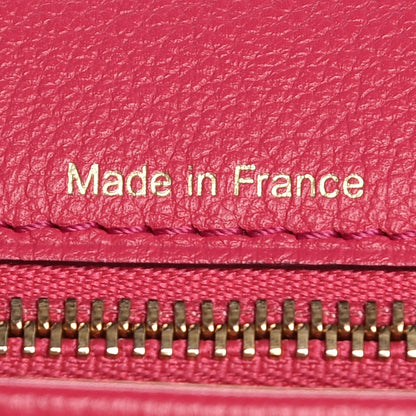 Delvaux Grained Calfskin GM Brillant Satchel Fuchsia 8 of 14