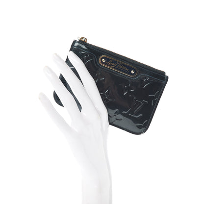 Louis Vuitton Vernis Key Pouch Blue Nuit 2 of 7