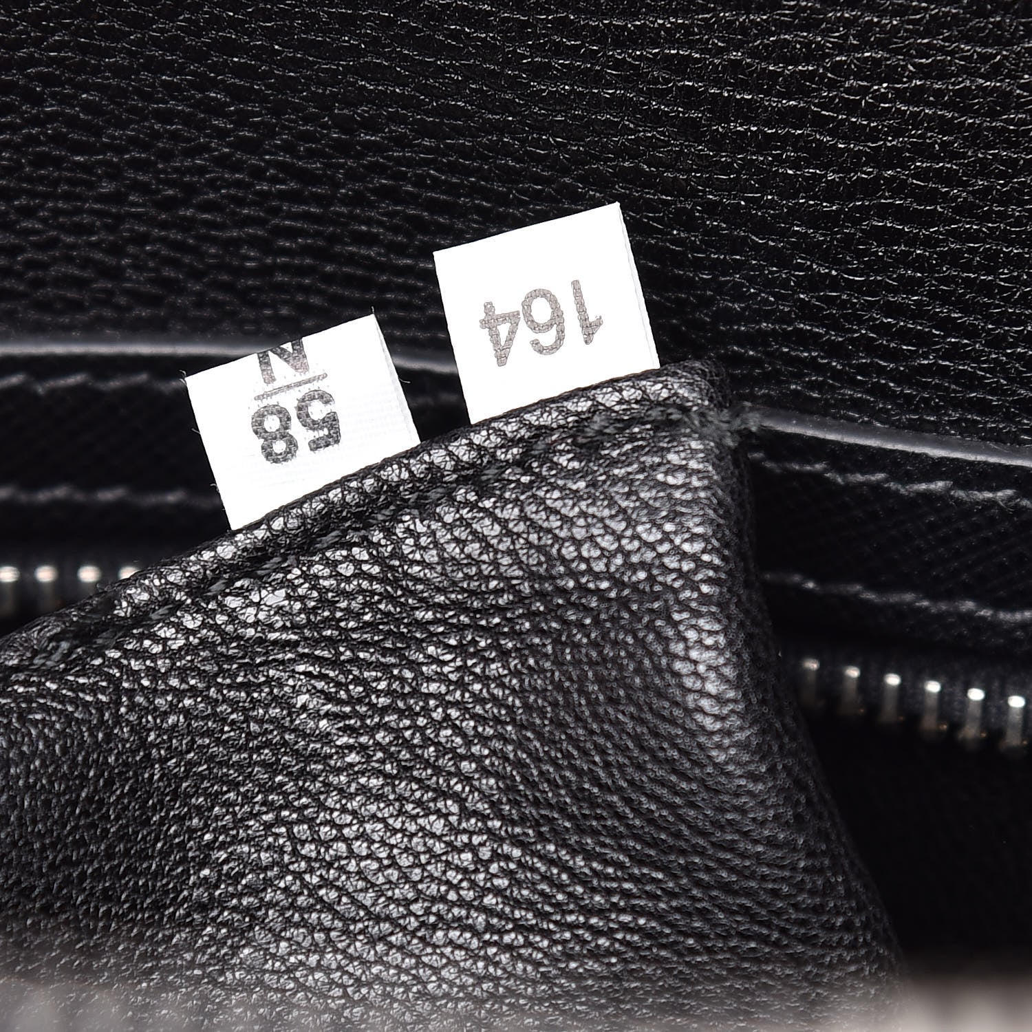 Prada Saffiano Cuir Front Zip Pocket Briefcase Black 7 of 14