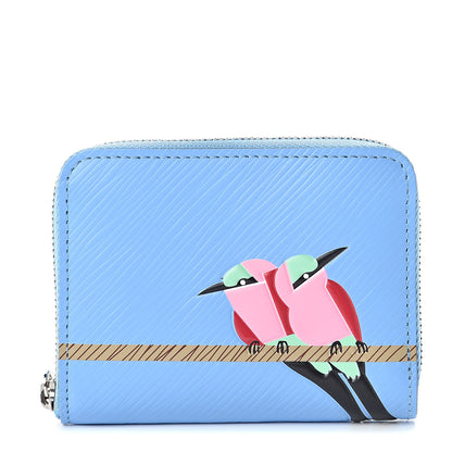 Louis Vuitton Epi Early Bird Zippy Coin Purse Bleuet 1 of 8