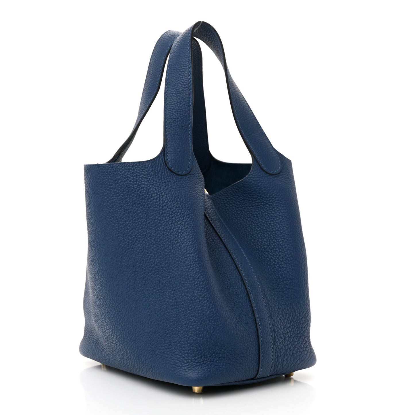 Taurillon Clemence Picotin Lock 18 PM Deep Bleu