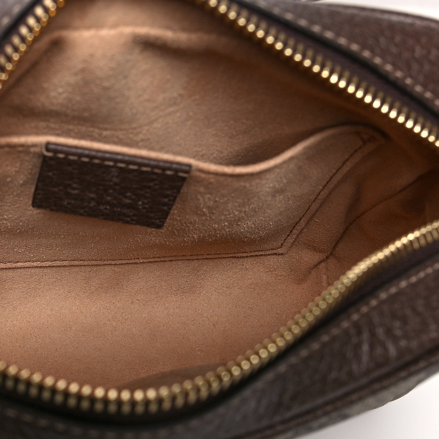 Gucci GG Supreme Monogram Web Mini Ophidia Shoulder Bag Brown 5 of 10
