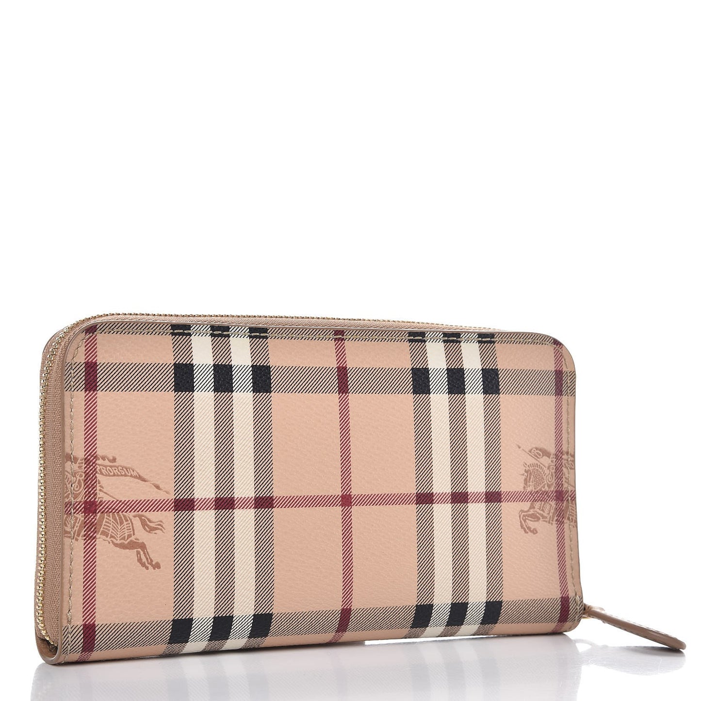 Haymarket Check Zip Around Wallet