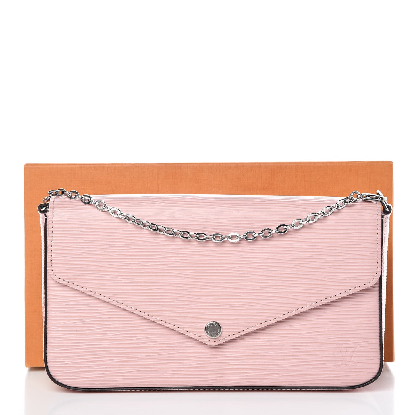 Epi Pochette Felicie Rose Ballerine