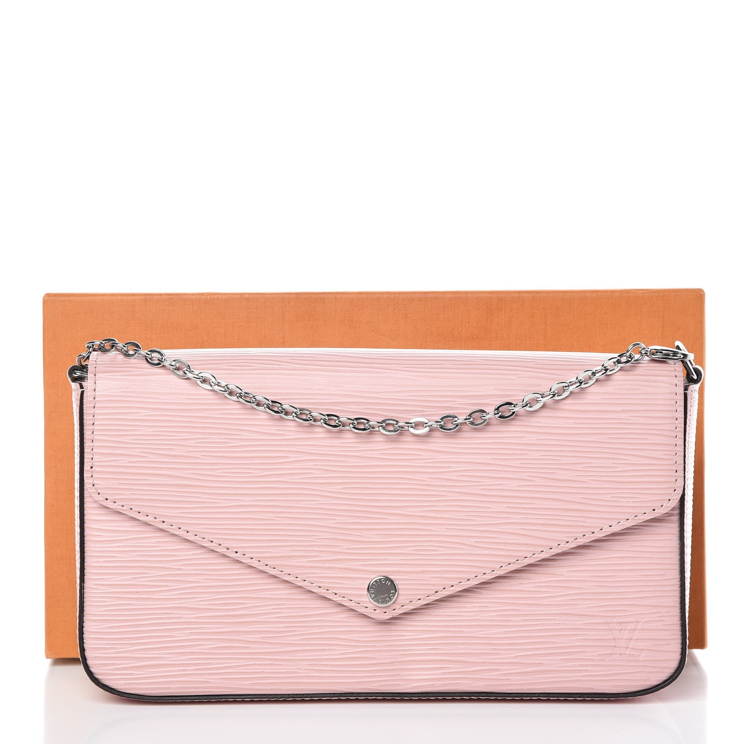 Louis Vuitton Epi Pochette Felicie Rose Ballerine 11 of 11