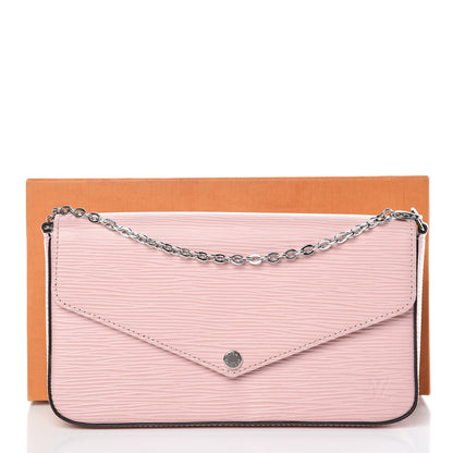 Louis Vuitton Epi Pochette Felicie Rose Ballerine 11 of 11