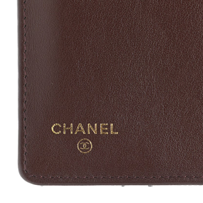 Chanel Caviar Quilted Yen Wallet Black 6 of 10