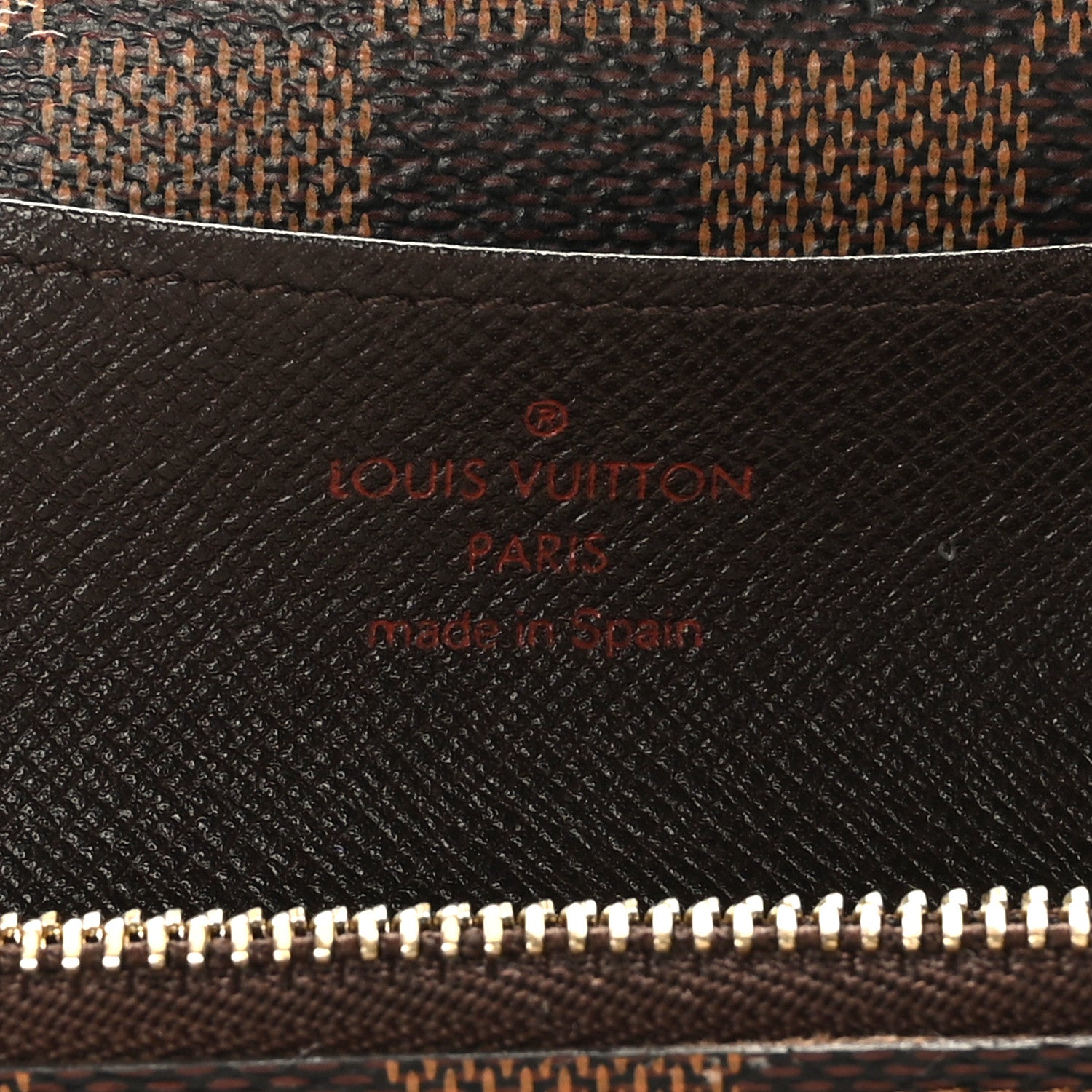 Louis Vuitton Damier Ebene Emilie Wallet 7 of 9