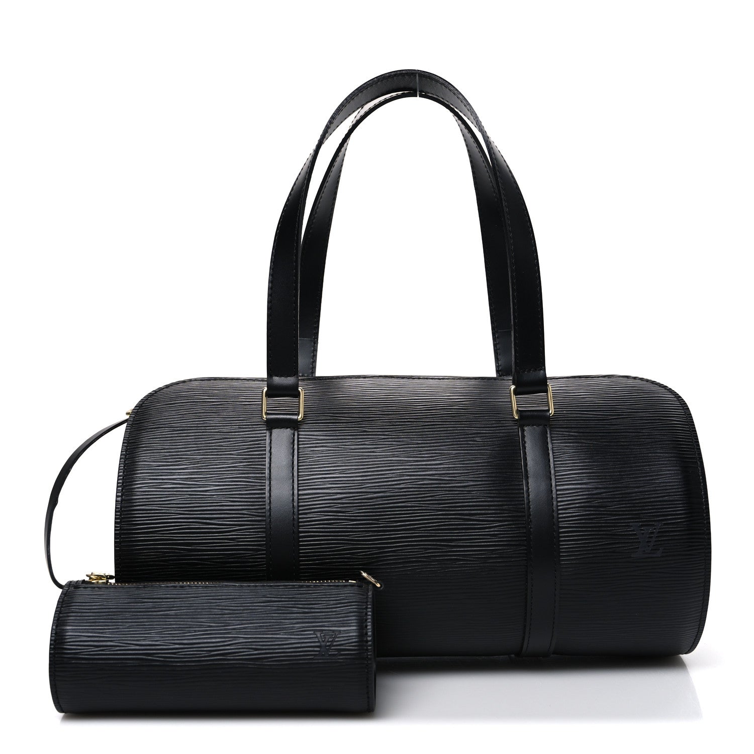Louis Vuitton Epi Soufflot Black 3 of 11