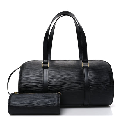 Louis Vuitton Epi Soufflot Black 3 of 11