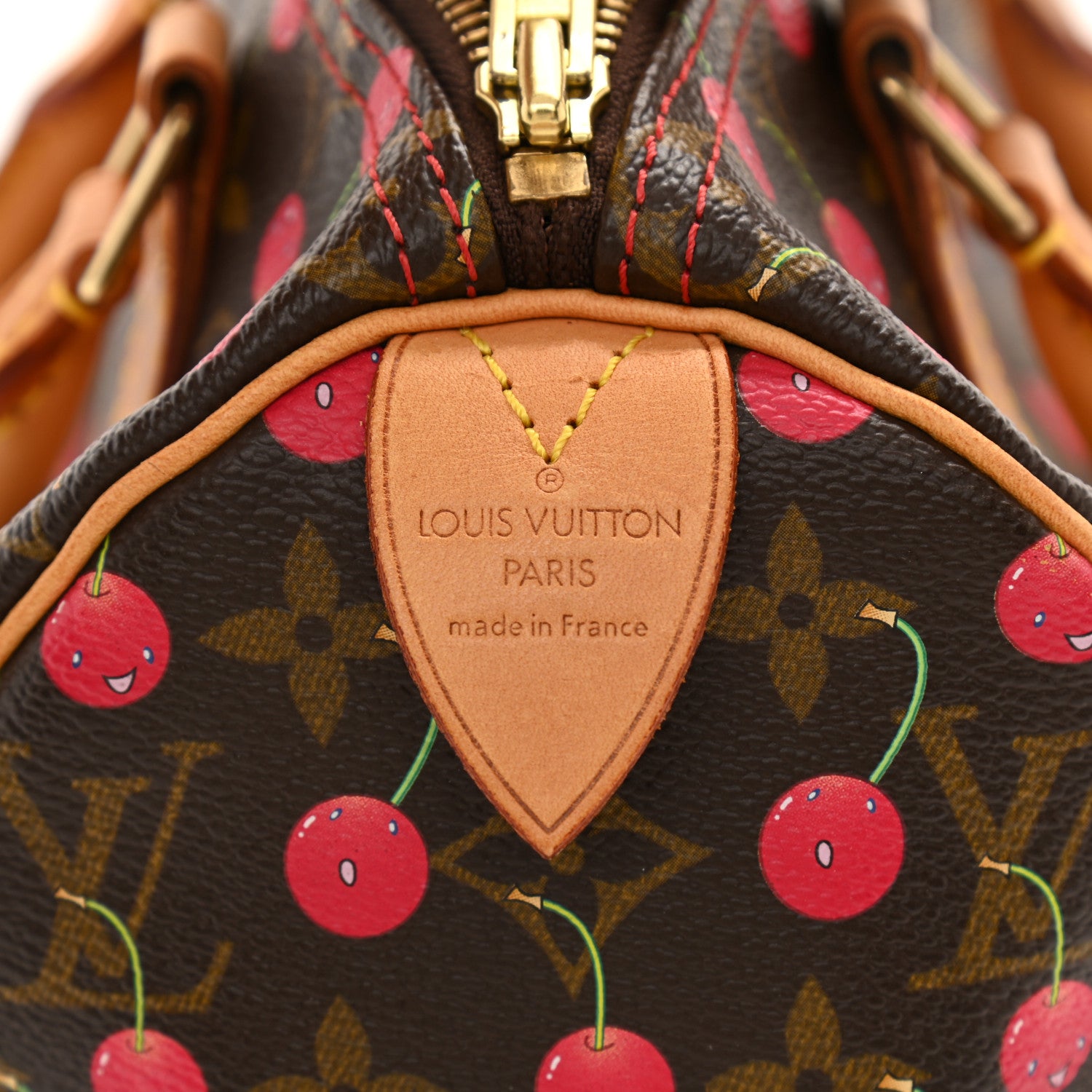 Louis Vuitton Monogram Cerises Speedy 25 6 of 13