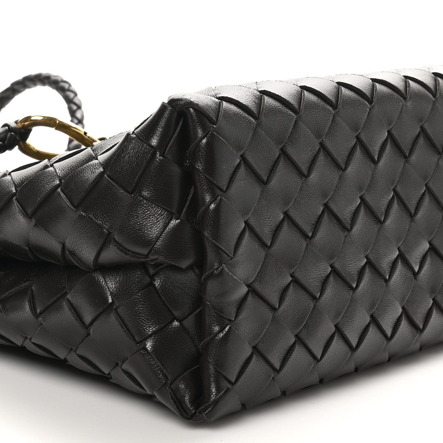 Bottega Veneta Nappa Intrecciato Small Andiamo Shoulder Bag Fondant 8 of 9
