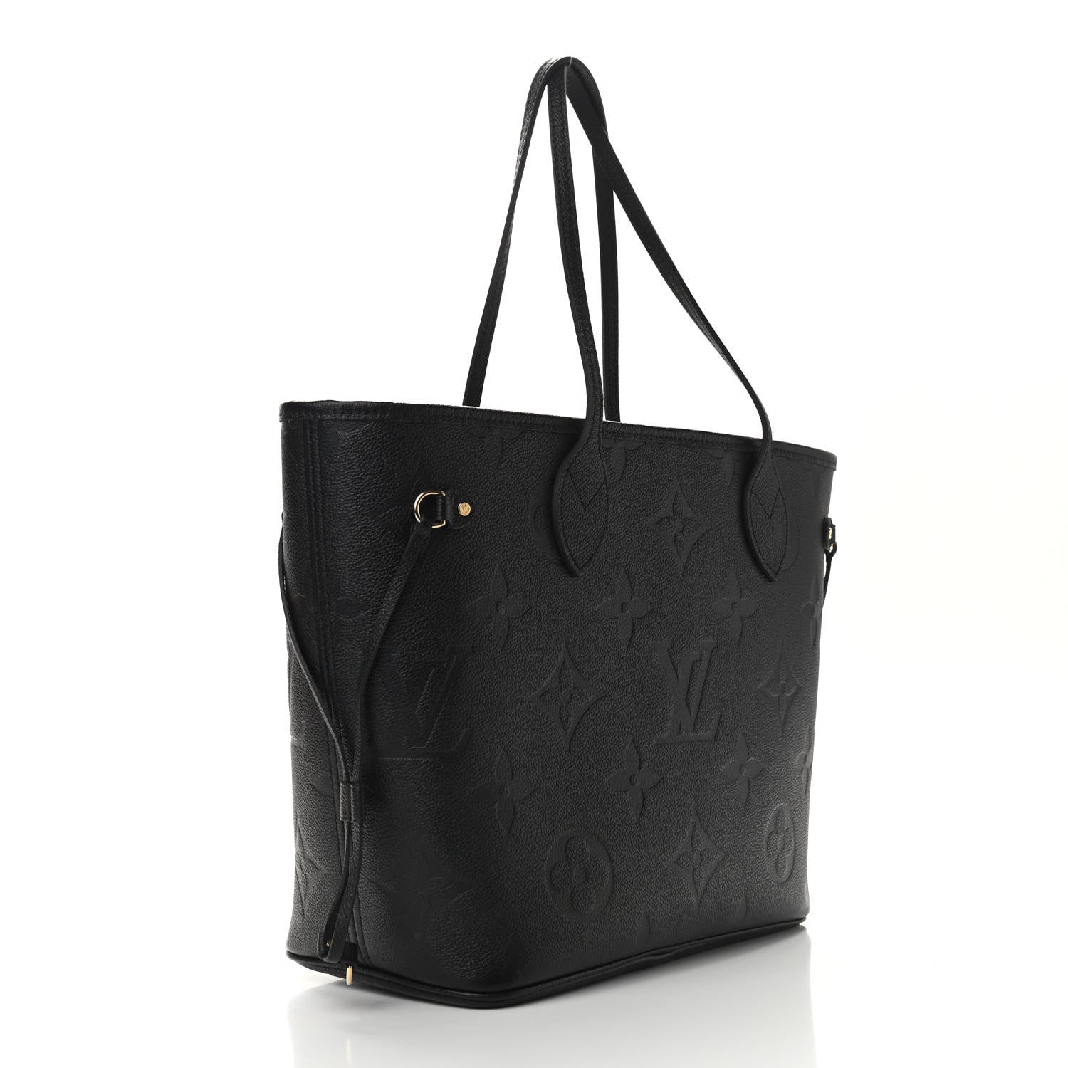 Louis Vuitton Empreinte Monogram Giant Neverfull MM Black 4 of 9