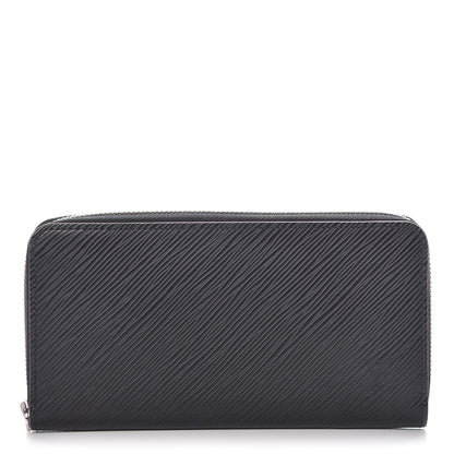 Louis Vuitton Epi Zippy Wallet Black Hot Pink 1 of 10