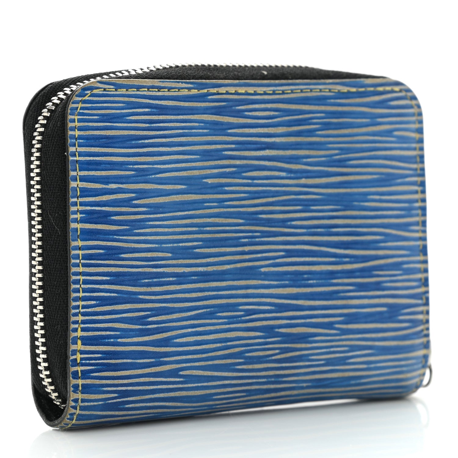 Louis Vuitton Epi Zippy Coin Purse Denim Light 3 of 8